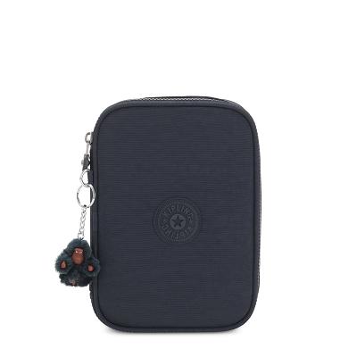 Kipling 100 Pens Makeup Bags Navy | IE_Ki1177S