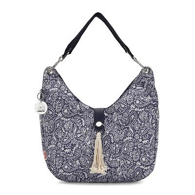 Kipling Aleksy Medium Shoulder Bags Navy | IE_Ki1992R