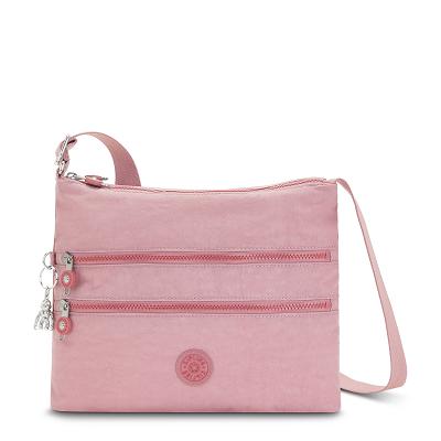 Kipling Alvar Crossbody Bags Lavender Pink | IE_Ki1568J