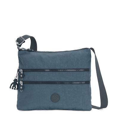 Kipling Alvar Crossbody Bags Navy Grey | IE_Ki1563F