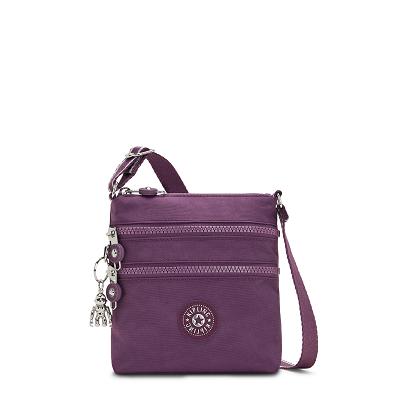 Kipling Alvar Extra Small Crossbody Bags Purple | IE_Ki1571E