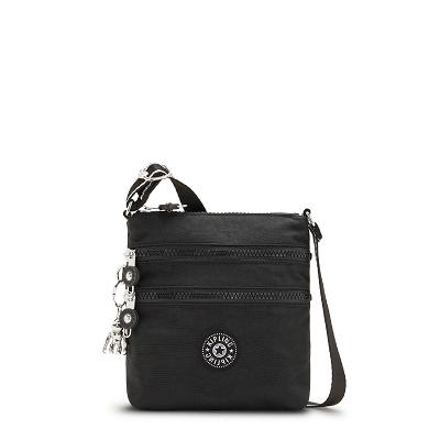 Kipling Alvar Extra Small Crossbody Bags Black / White | IE_Ki1574Y