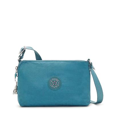 Kipling Boyd Crossbody Bags Turquoise | IE_Ki1601F