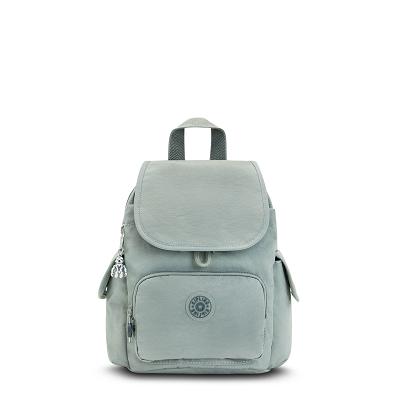 Kipling City Pack Mini Travel Backpacks Olive | IE_Ki1471I