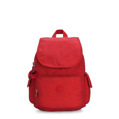 Kipling City Pack School Backpacks Red | IE_Ki2244S