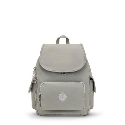 Kipling City Pack Small Travel Backpacks Grey | IE_Ki1476S