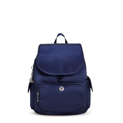 Kipling City Pack Small Travel Backpacks Blue | IE_Ki1482Z