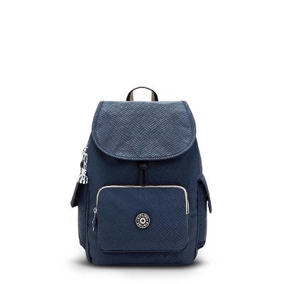 Kipling City Pack Small Travel Backpacks Blue | IE_Ki1488F