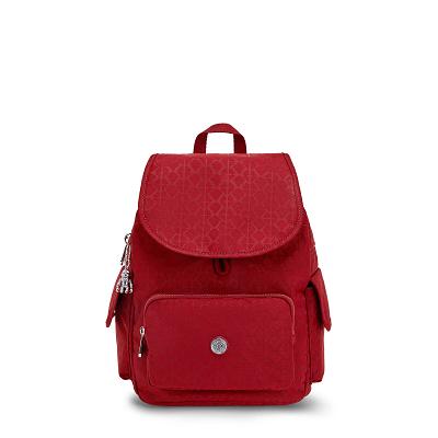 Kipling City Pack Small Travel Backpacks Red | IE_Ki1489G