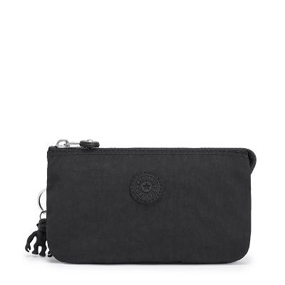 Kipling Creativity Large Makeup Bags Black | IE_Ki1195A