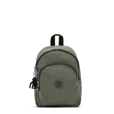 Kipling Curtis Compact Travel Backpacks Green | IE_Ki1492S