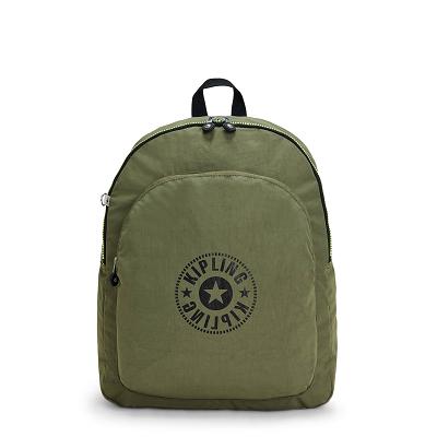 Kipling Curtis Large Travel Backpacks Olive | IE_Ki1495G