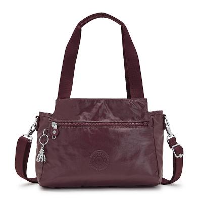 Kipling Elysia Shoulder Bags Burgundy | IE_Ki2026E