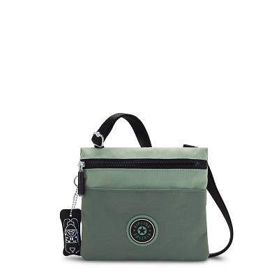 Kipling Gib Crossbody Bags Green | IE_Ki1686S