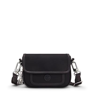 Kipling Inaki Small Crossbody Bags Black | IE_Ki1691L