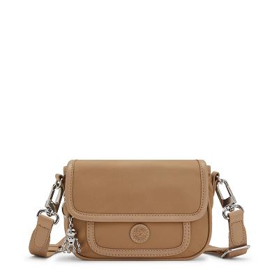 Kipling Inaki Small Crossbody Bags Khaki | IE_Ki1692Z