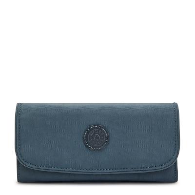 Kipling Money Land Wallets Navy Grey | IE_Ki1251F