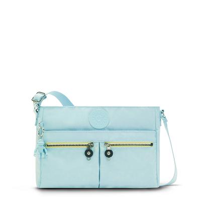 Kipling New Angie Crossbody Bags Blue | IE_Ki1730P