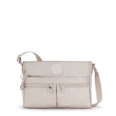 Kipling New Angie Crossbody Bags Metal | IE_Ki1723H