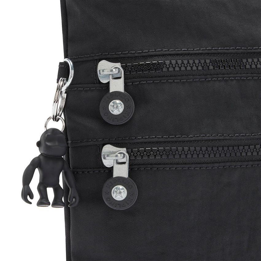 Kipling Alvar Crossbody Bags Black | IE_Ki1567H