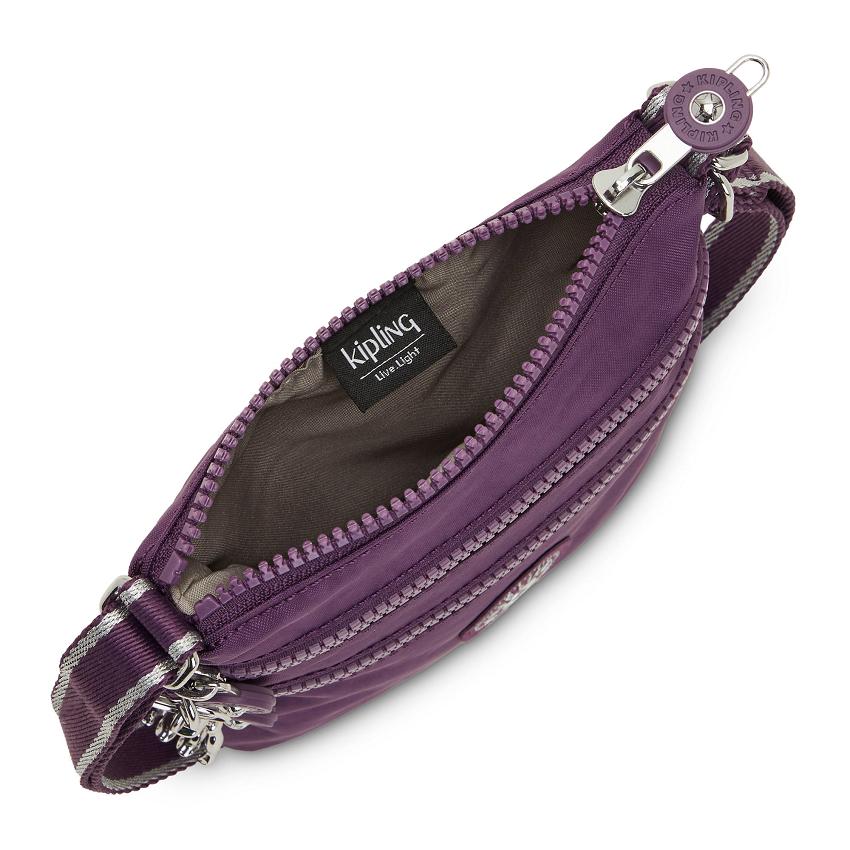 Kipling Alvar Extra Small Crossbody Bags Purple | IE_Ki1571E