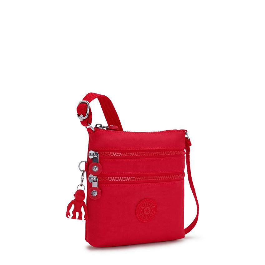 Kipling Alvar Extra Small Crossbody Bags Red | IE_Ki1572R