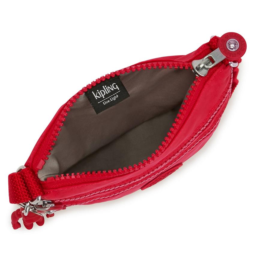 Kipling Alvar Extra Small Crossbody Bags Red | IE_Ki1572R