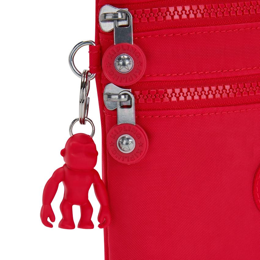 Kipling Alvar Extra Small Crossbody Bags Red | IE_Ki1572R