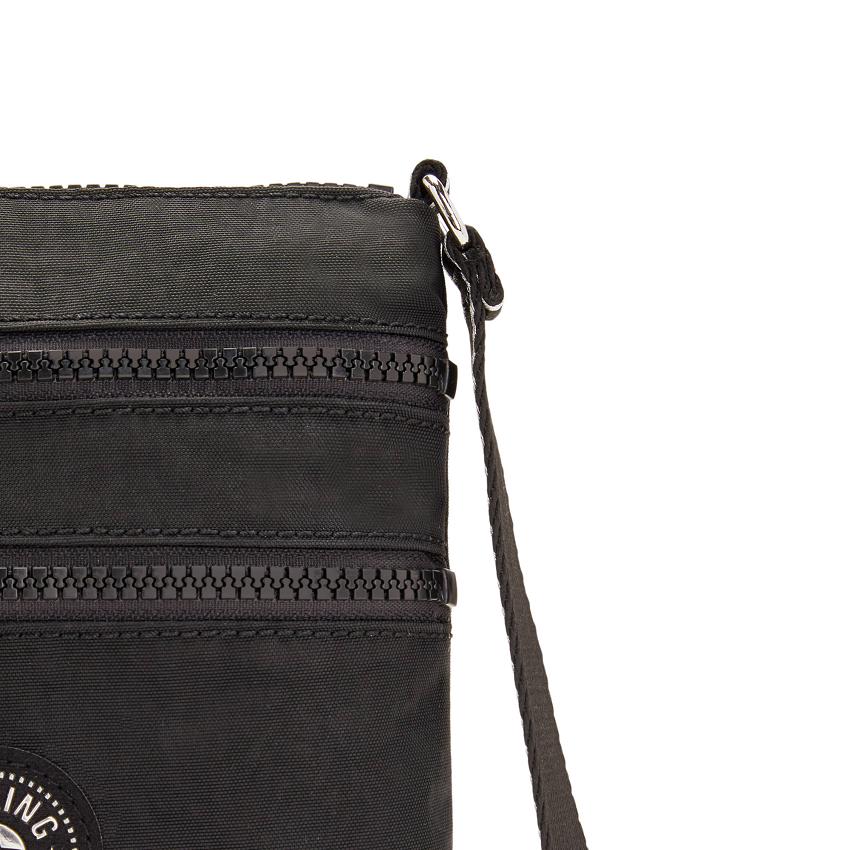 Kipling Alvar Extra Small Crossbody Bags Black / White | IE_Ki1574Y