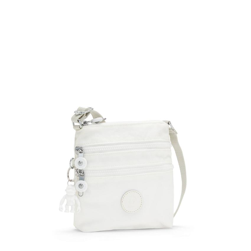 Kipling Alvar Extra Small Crossbody Bags White | IE_Ki1575U