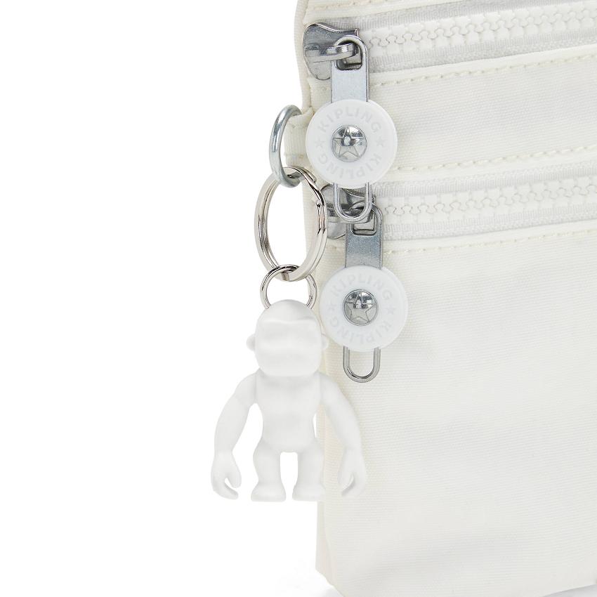 Kipling Alvar Extra Small Crossbody Bags White | IE_Ki1575U