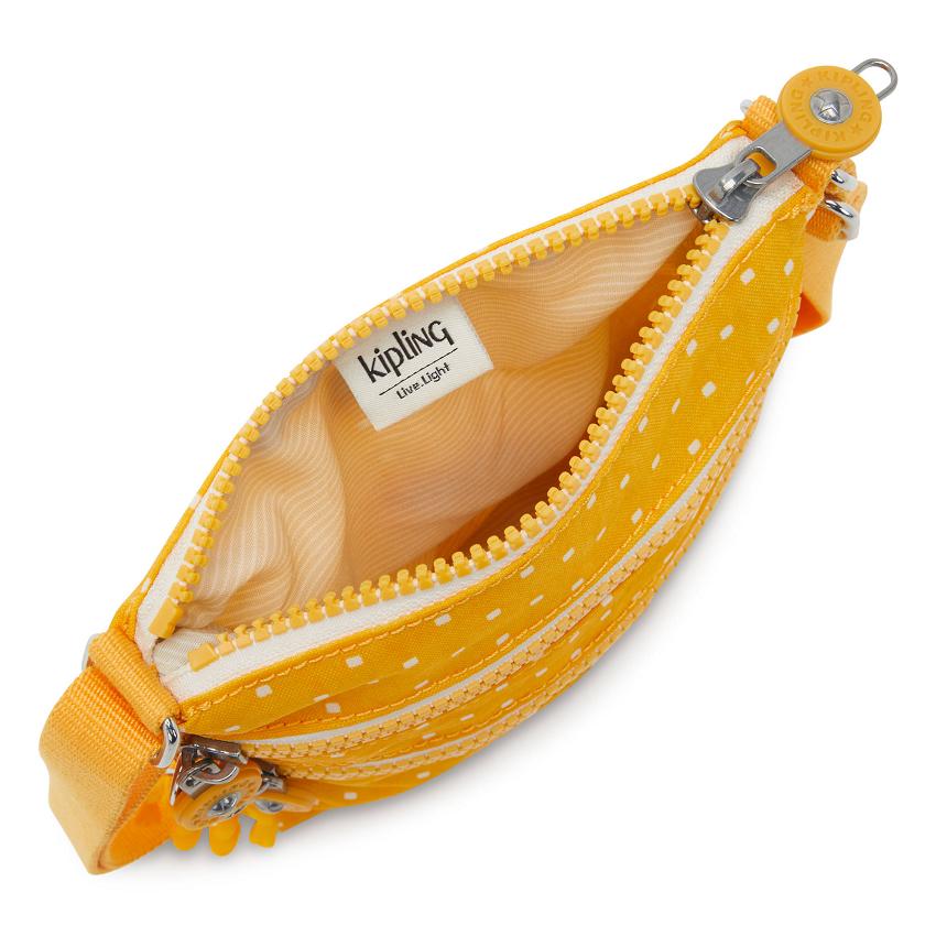 Kipling Alvar Extra Small Crossbody Bags Yellow | IE_Ki1576I