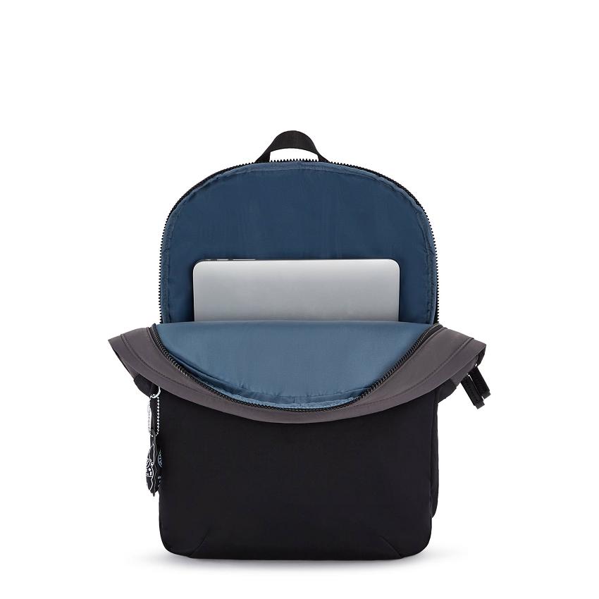 Kipling Ayano Travel Backpacks Black | IE_Ki1458F