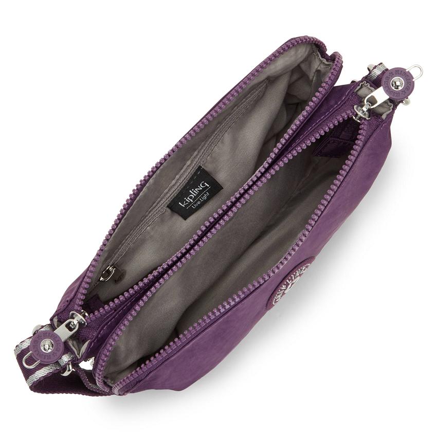 Kipling Boyd Crossbody Bags Purple | IE_Ki1600G