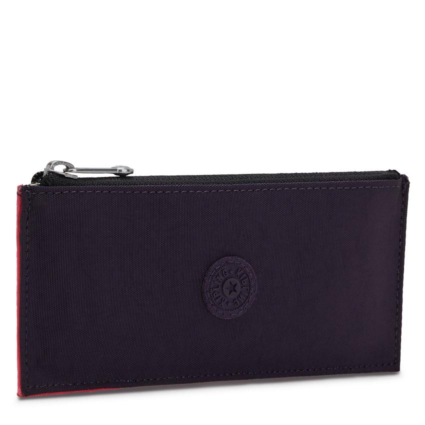 Kipling Brion Wallets Pink Purple | IE_Ki1225U