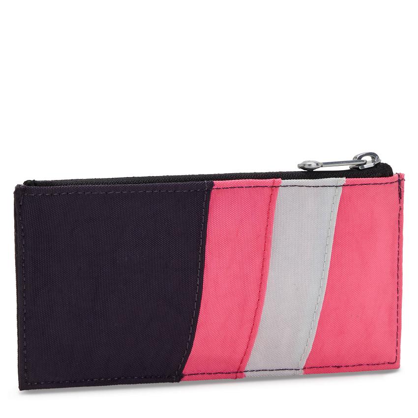 Kipling Brion Wallets Pink Purple | IE_Ki1225U