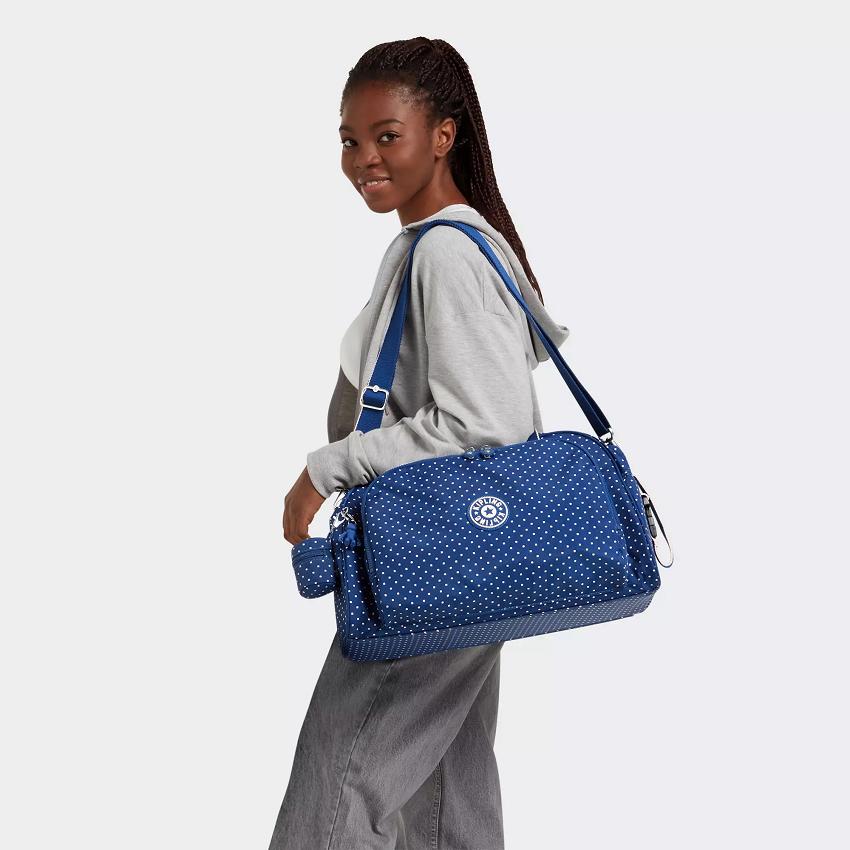 Kipling Camama Shoulder Bags Blue | IE_Ki2006L