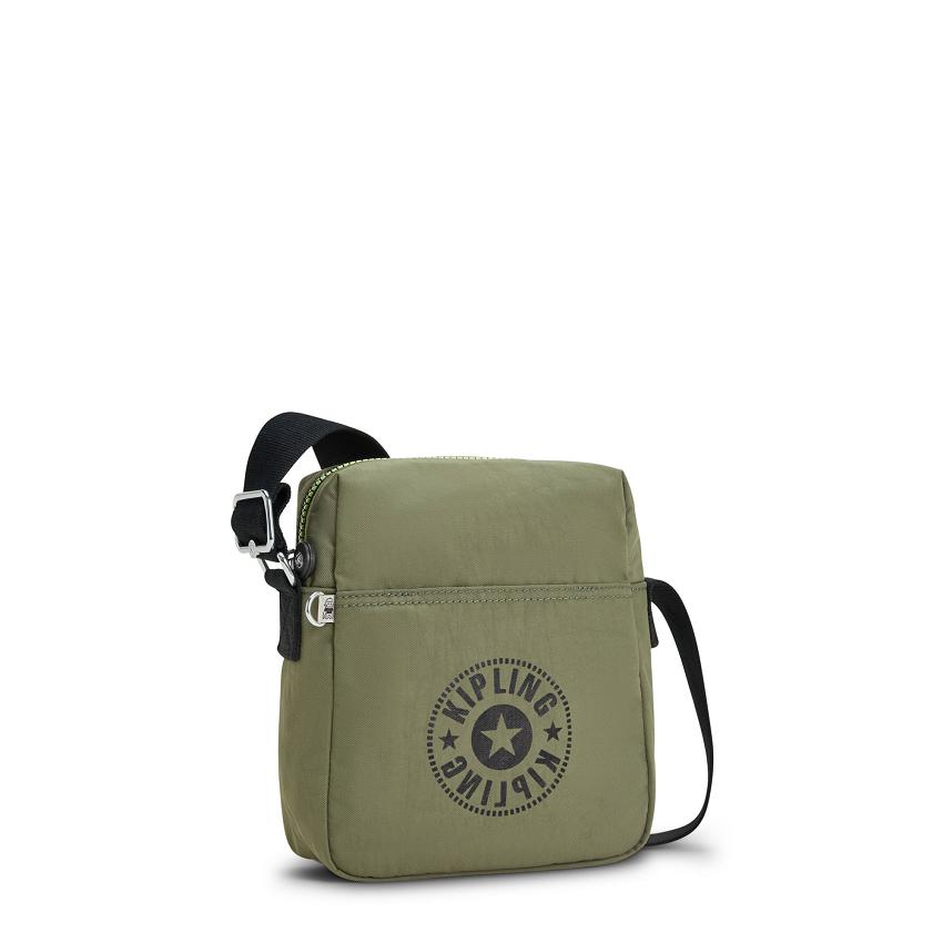 Kipling Chaz Crossbody Bags Olive | IE_Ki1609Y