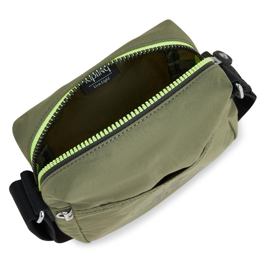 Kipling Chaz Crossbody Bags Olive | IE_Ki1609Y