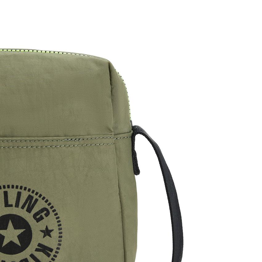 Kipling Chaz Crossbody Bags Olive | IE_Ki1609Y