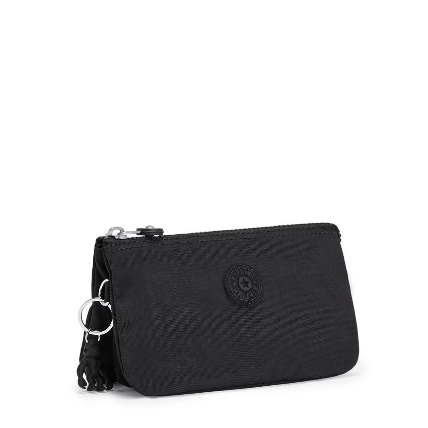 Kipling Creativity Large Makeup Bags Black | IE_Ki1195A