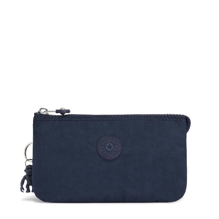 Kipling Creativity Large Makeup Bags Blue | IE_Ki1194S