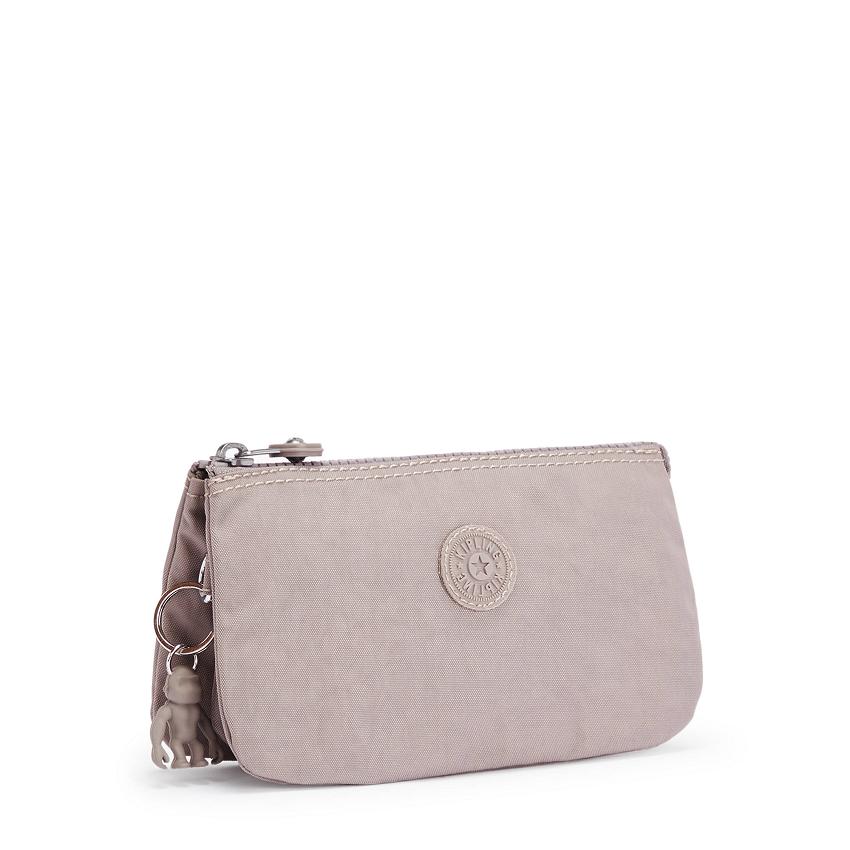 Kipling Creativity Large Makeup Bags Grey | IE_Ki1196S