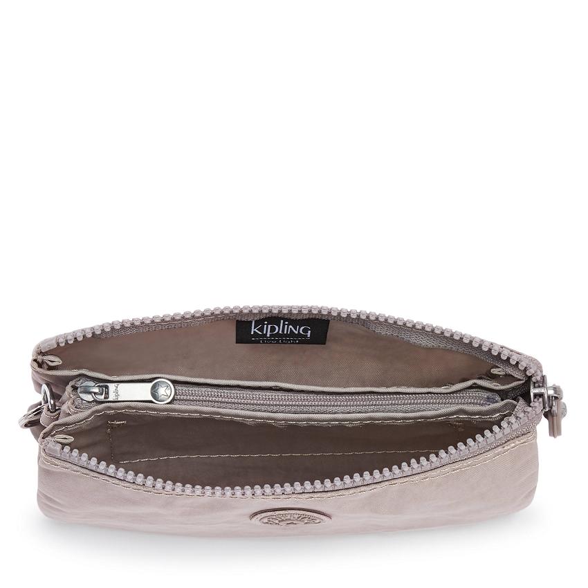 Kipling Creativity Large Makeup Bags Grey | IE_Ki1196S