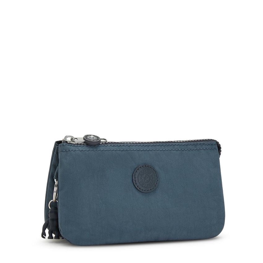 Kipling Creativity Large Makeup Bags Navy Grey | IE_Ki1189Y