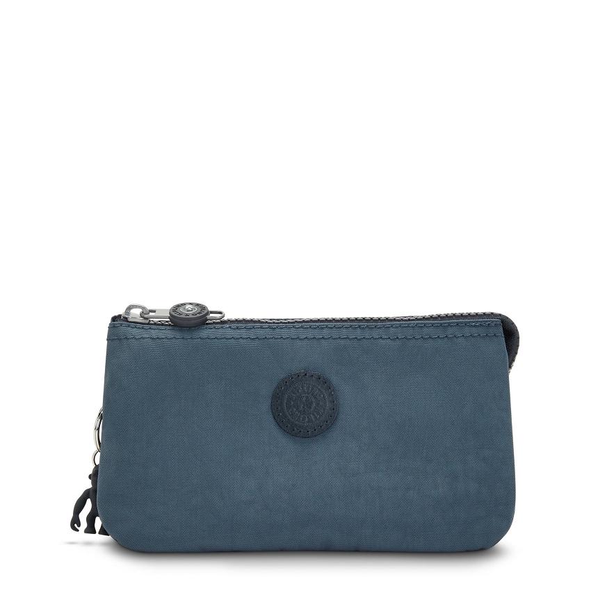 Kipling Creativity Large Makeup Bags Navy Grey | IE_Ki1189Y