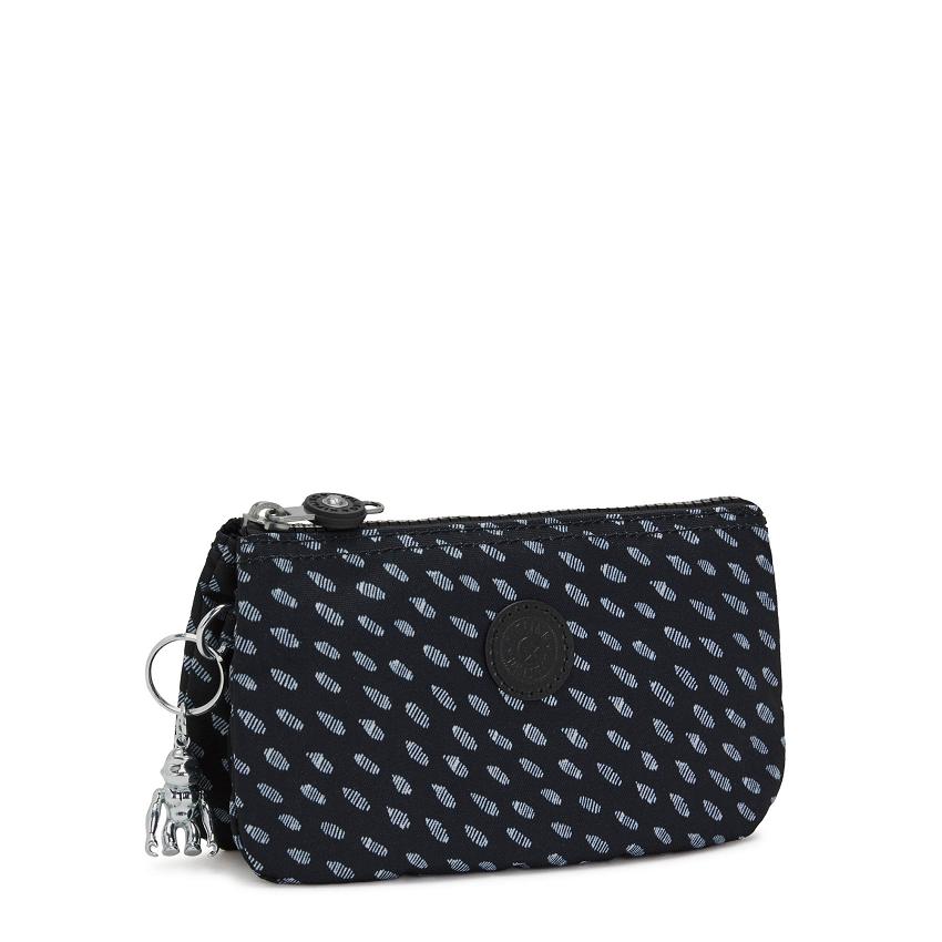 Kipling Creativity Large Makeup Bags Navy | IE_Ki1190U