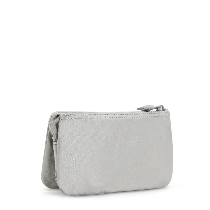 Kipling Creativity Large Makeup Bags Silver | IE_Ki1188T