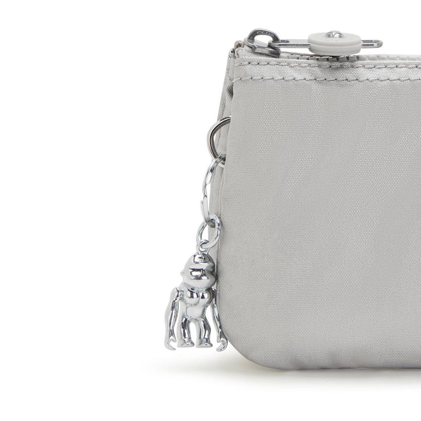 Kipling Creativity Large Makeup Bags Silver | IE_Ki1188T