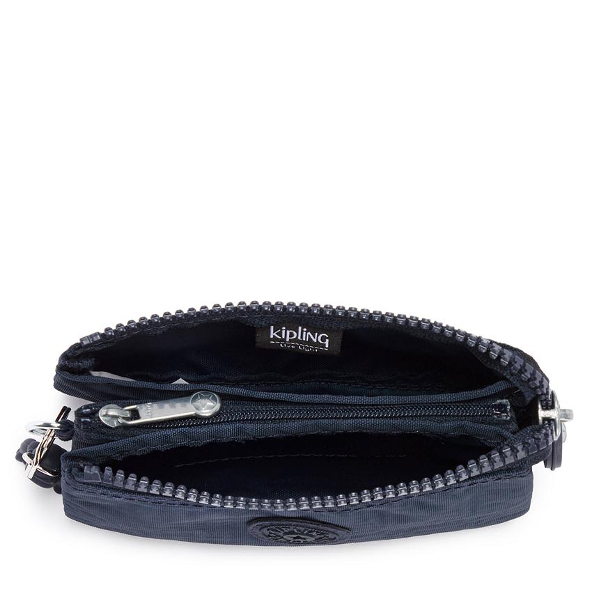 Kipling Creativity Small Wallets Blue | IE_Ki1239O